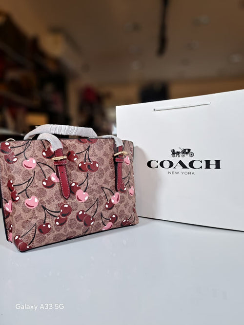 Cherry coach -burgundy