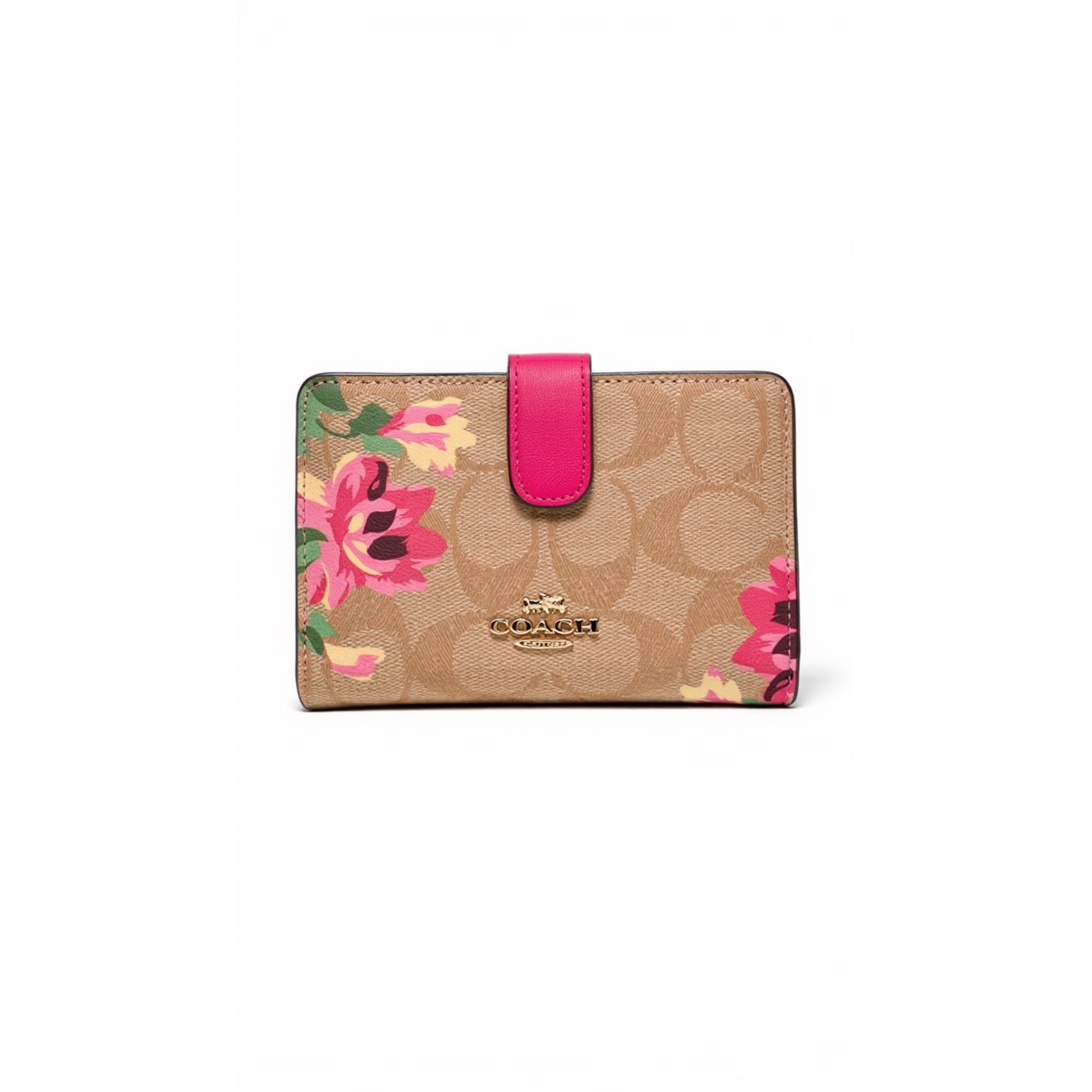 Coash mendium wallet floral
