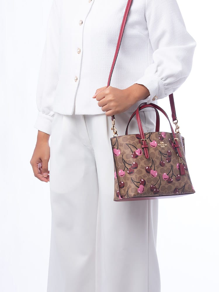 Cherry coach -burgundy