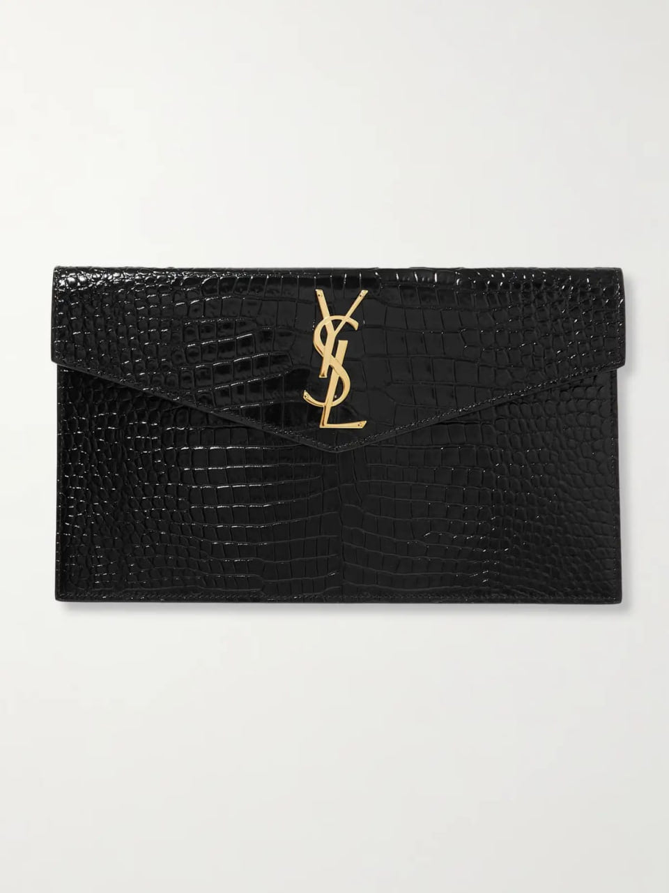 YSL Black Quilted Pouch
