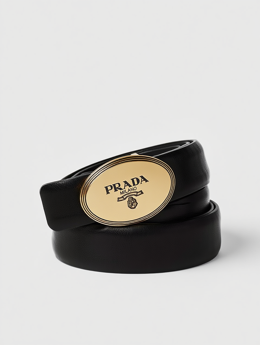 Prada Milano Leather Belt