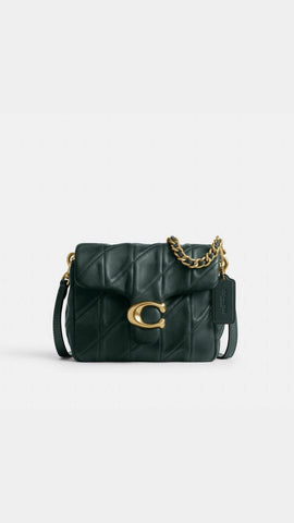 Coach Quilted C-Closure Bag