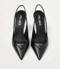 Prada Icon Slingbacks - Black
