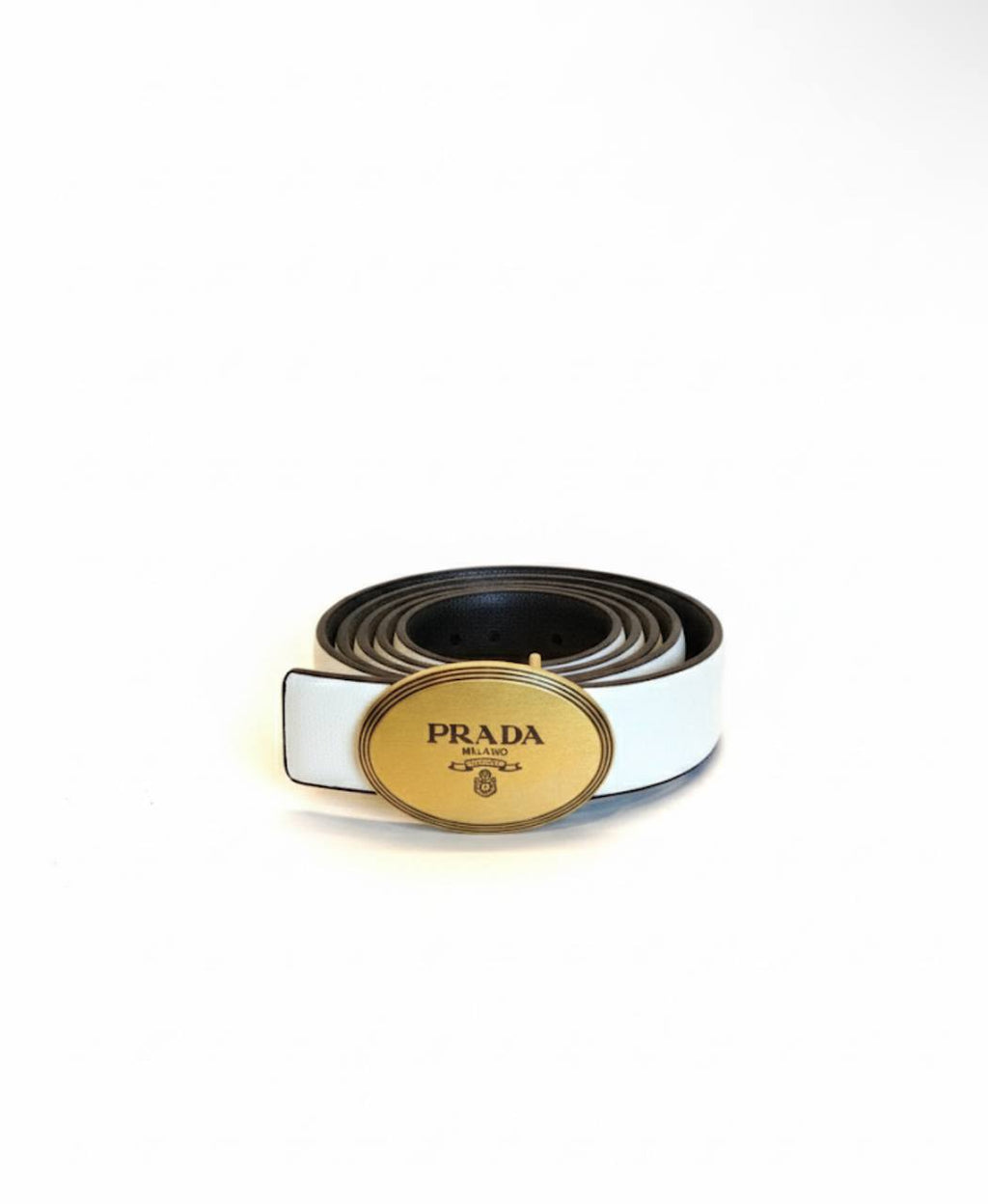 Prada Milano Leather Belt