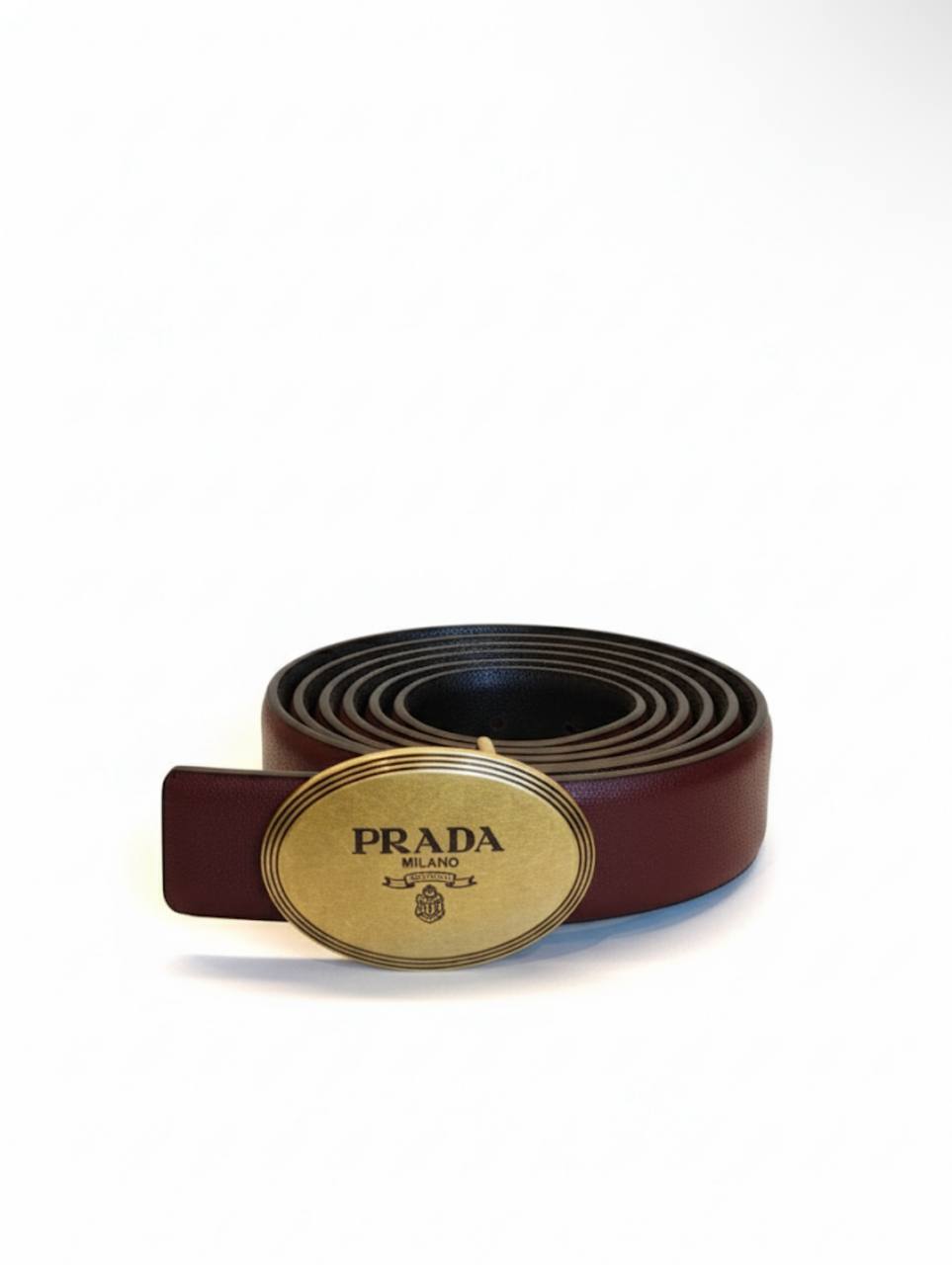 Prada Milano Leather Belt