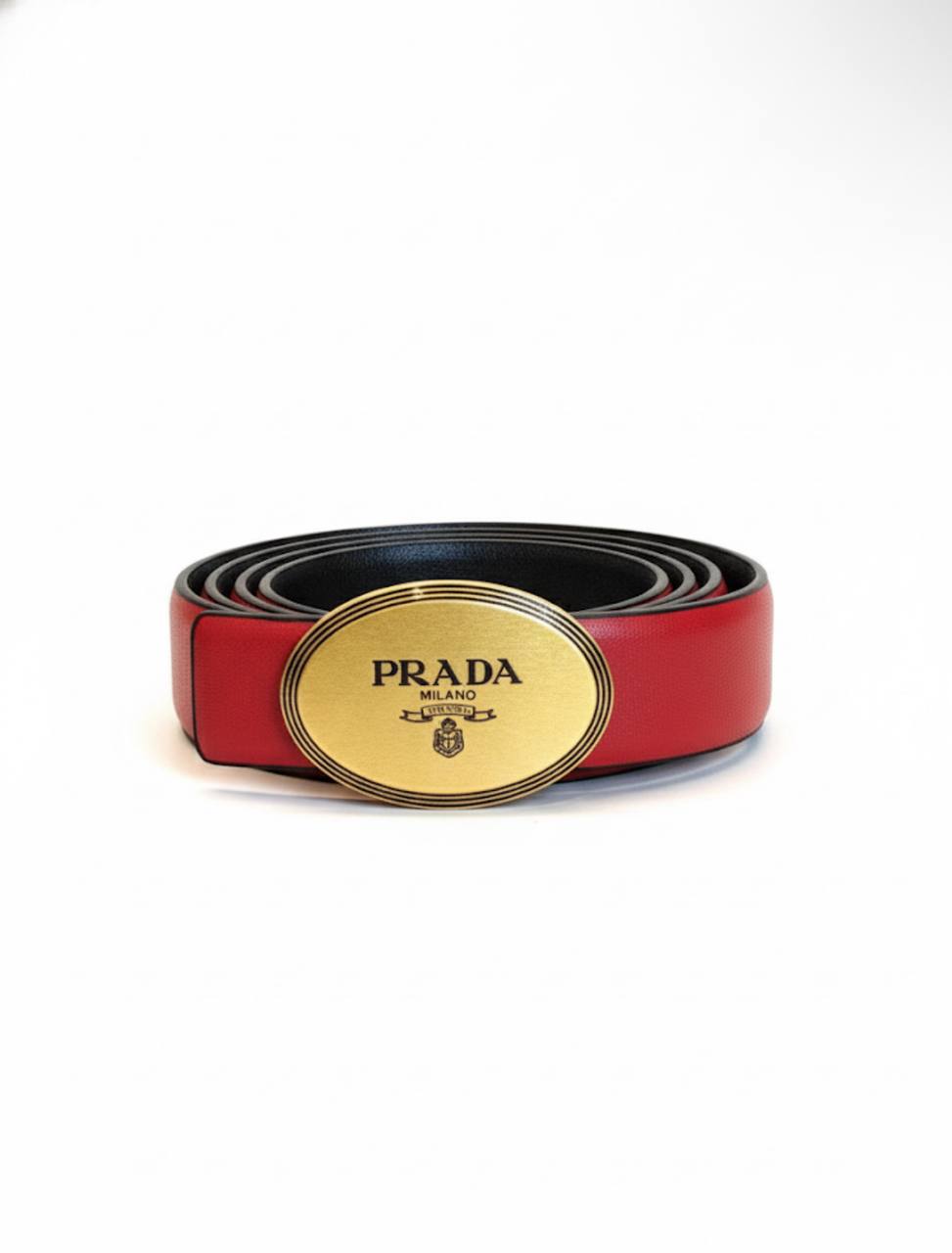 Prada Milano Leather Belt