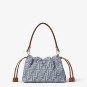 Fendi Monogram Canvas Shoulder Bag