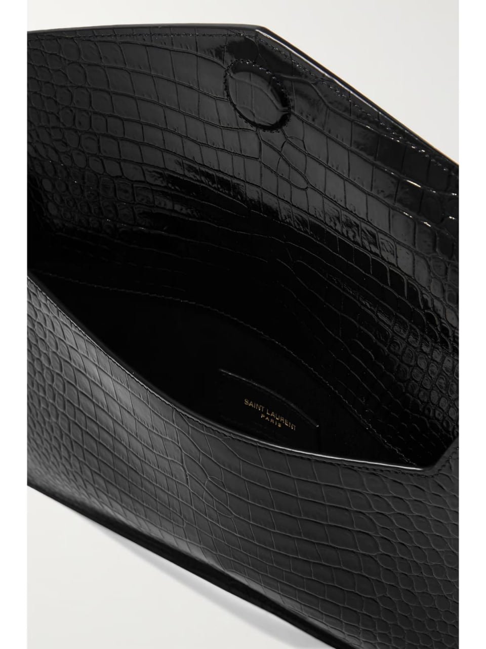 YSL Black Quilted Pouch