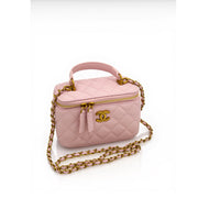 Chic Channel Quilted Mini Bag