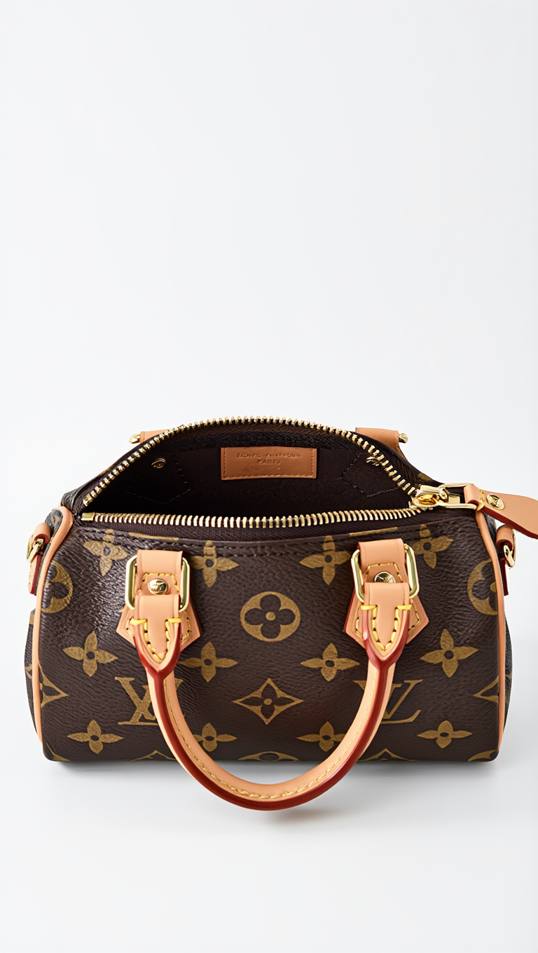 Classic LV Monogram coated canvas nano speedy