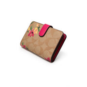 Coash mendium wallet floral