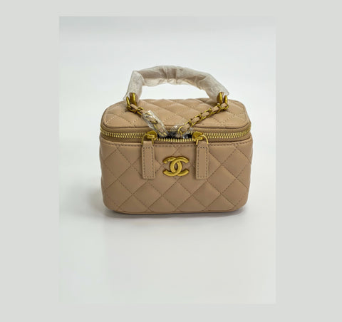Chic Channel Quilted Mini Bag