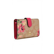 Coash mendium wallet floral