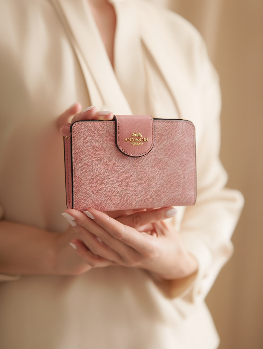 Coach Signature Canvas - Light Pink