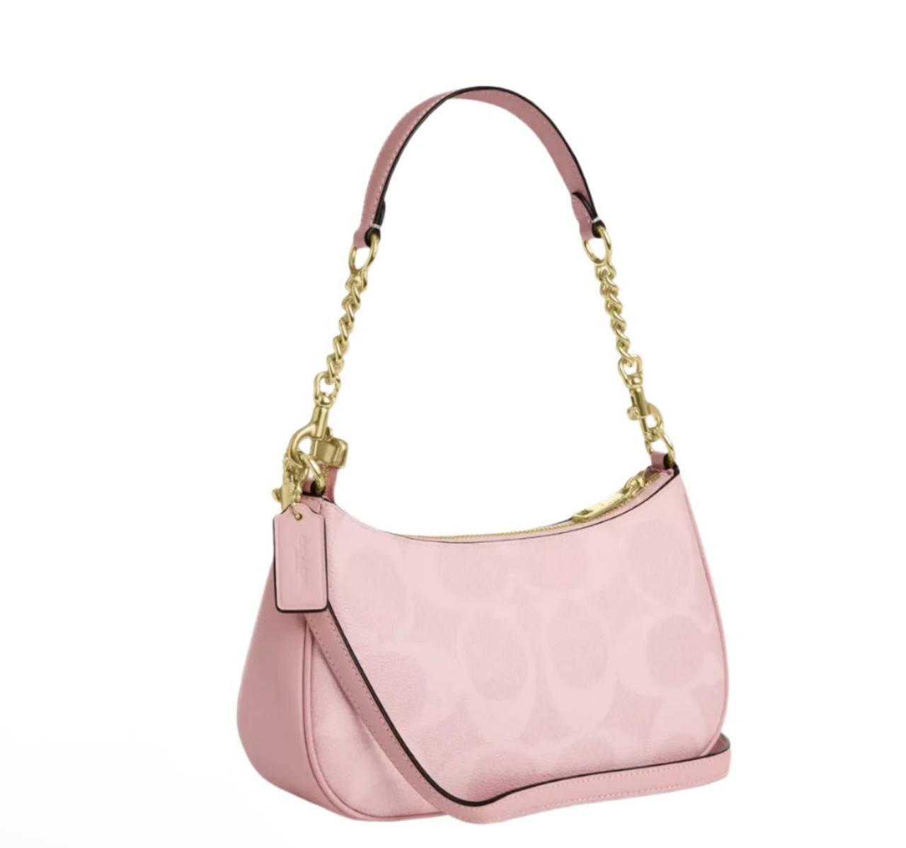 Coach teri shoulder bag in canvas