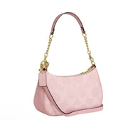 Coach teri shoulder bag in canvas