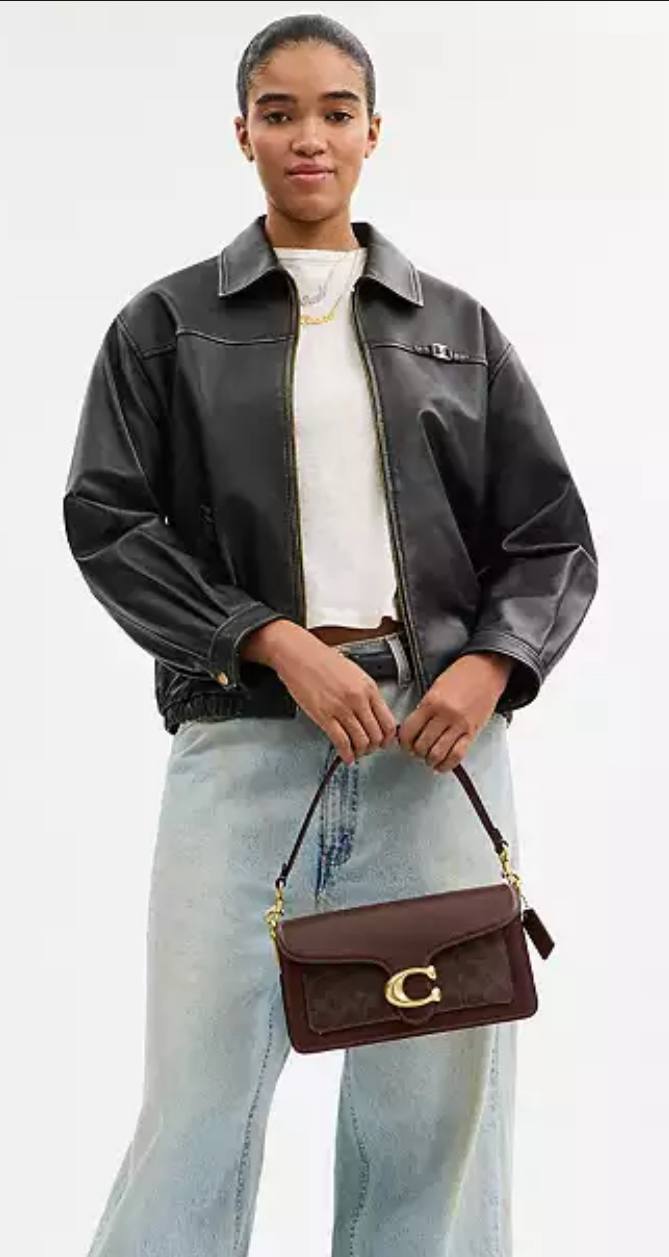 COACH TABBY SHOULDER BAG 26 IN SIGNATURE CANVAS
