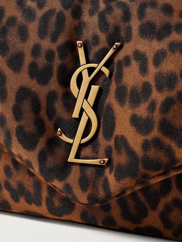 Saint Laurent Loulou Puffer Medium – Leopard Print Edition