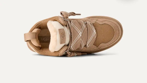 UGG Lowmel Sneaker – Chestnut / Heritage Braid Edition