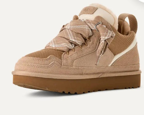 UGG Lowmel Sneaker – Chestnut / Heritage Braid Edition