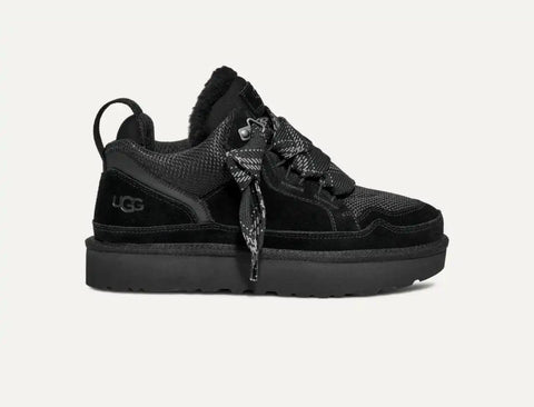UGG Lowmel Sneaker – Black/ Heritage Braid Edition