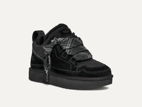 UGG Lowmel Sneaker – Black/ Heritage Braid Edition