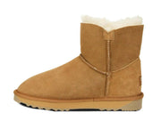 UGG Mini Bailey Button Boot – Chestnut Colour