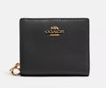 Coach Small Wallet with Key Ring – Black