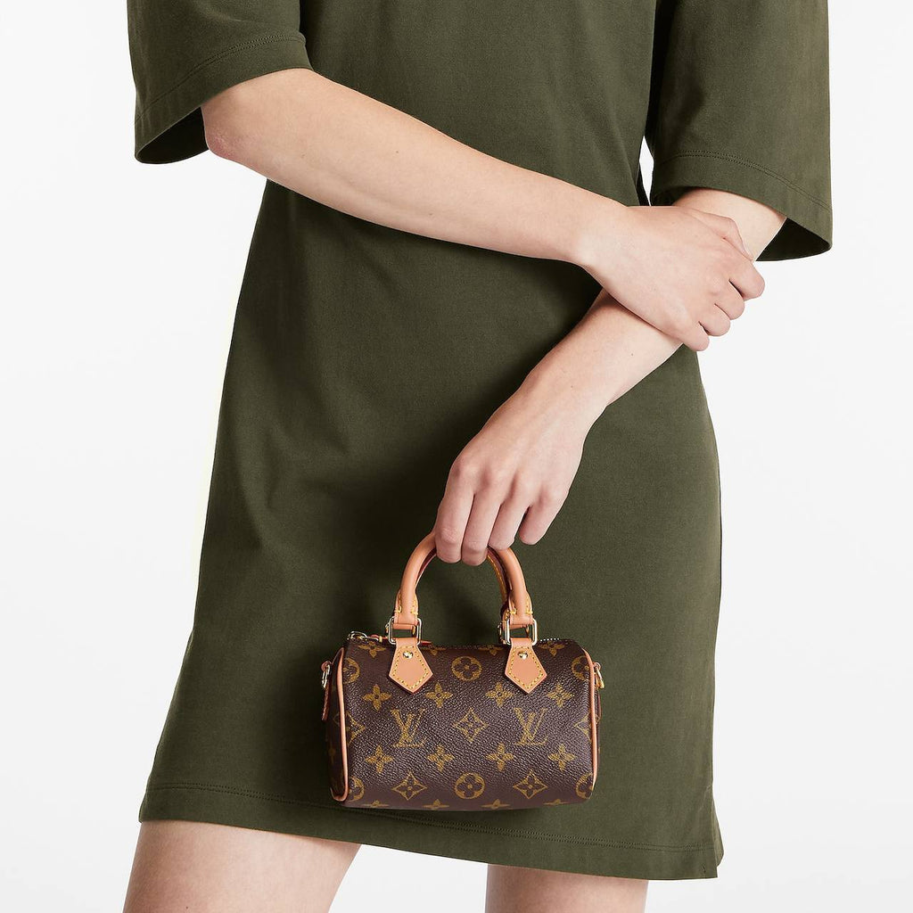 Classic LV Monogram coated canvas nano speedy