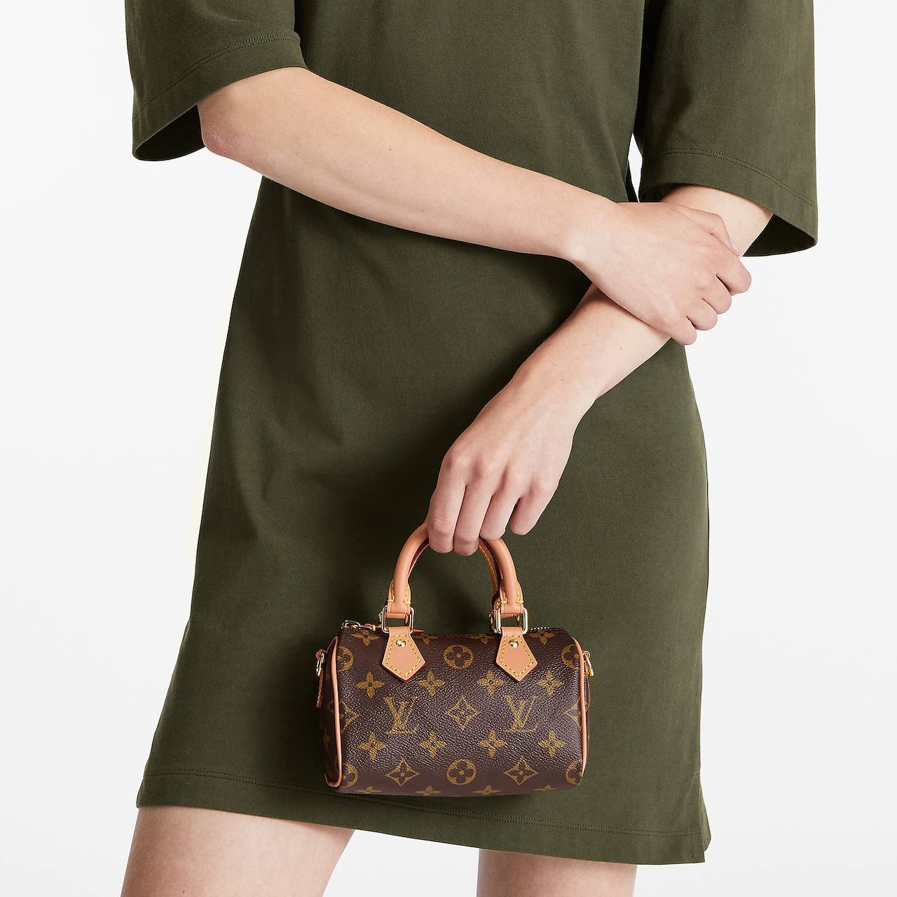 Classic LV Monogram coated canvas nano speedy