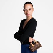 Classic LV Monogram coated canvas nano speedy