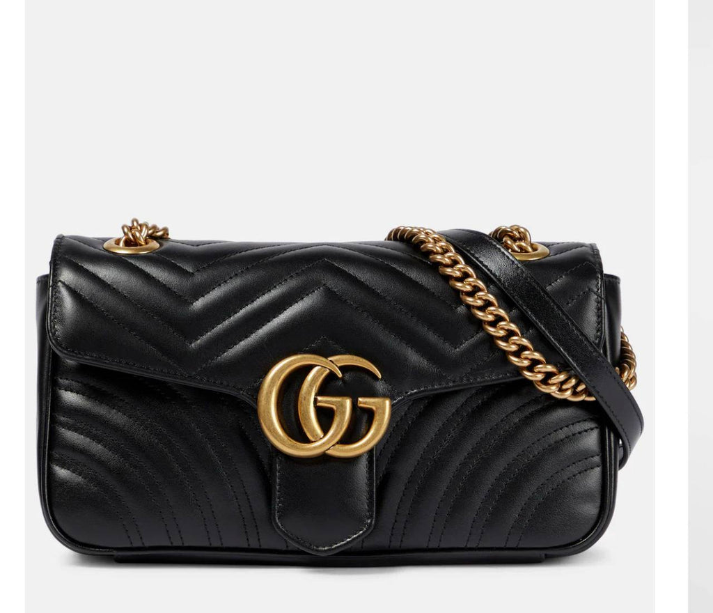 Gucci GG Marmont Matelassé Mini Bag – Black