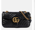 Gucci GG Marmont Matelassé Mini Bag – Black